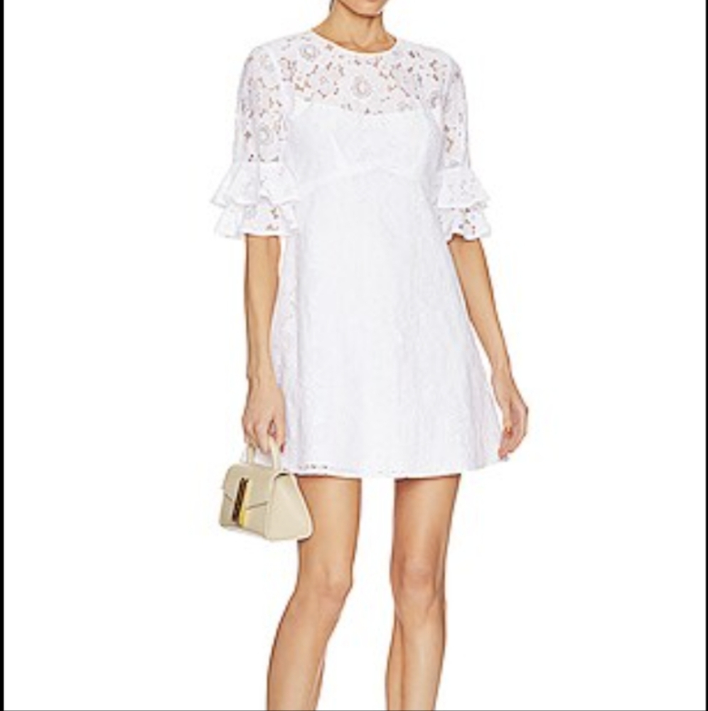 Amanda Uprichard Aveline Dress In White